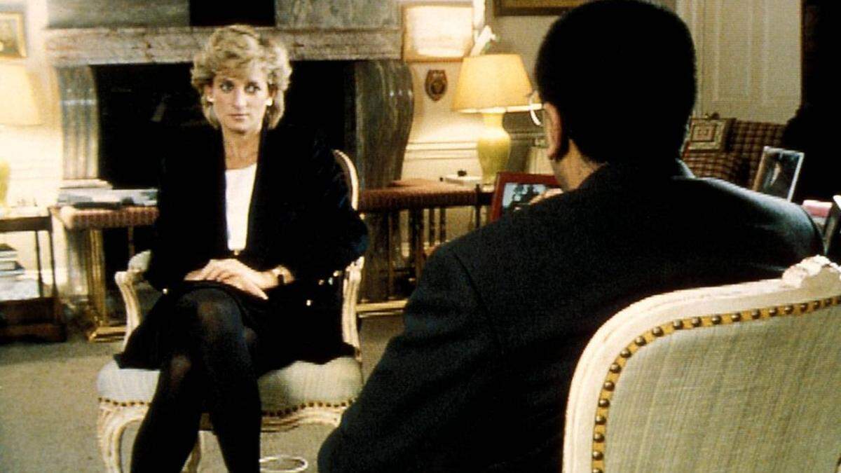 Diana 1995 im Gespräch mit Martin Bashir.