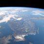 Thomas Pesquets Ausblick auf die Erde: Im Bild ist Südschweden zu sehen. 