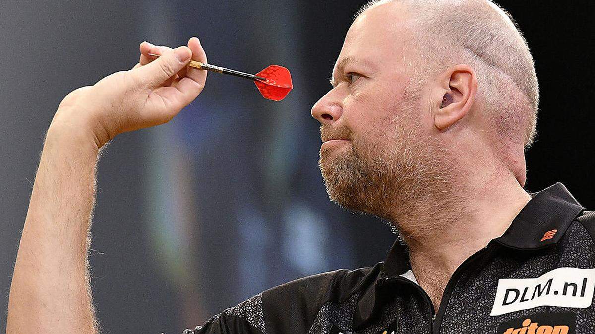 Raymond van Barneveld muss in der ersten Runde ran.