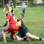 Quidditch-Spieler im Einsatz