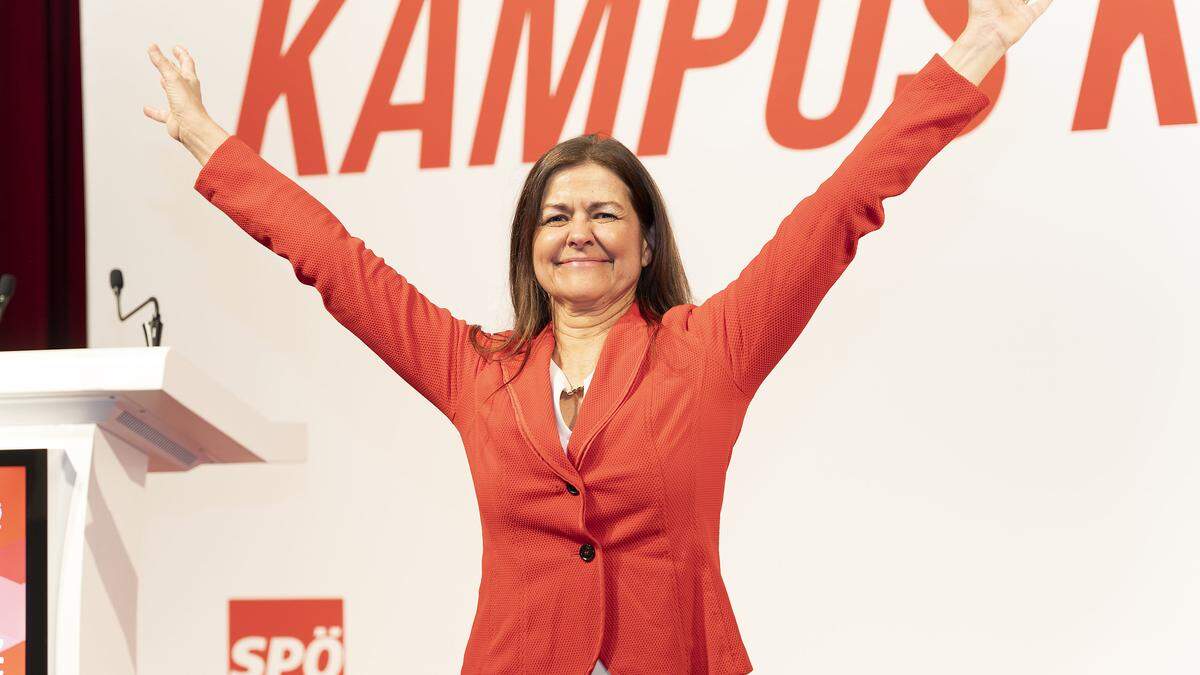 Die Grazer SPÖ-Chefin Doris Kampus