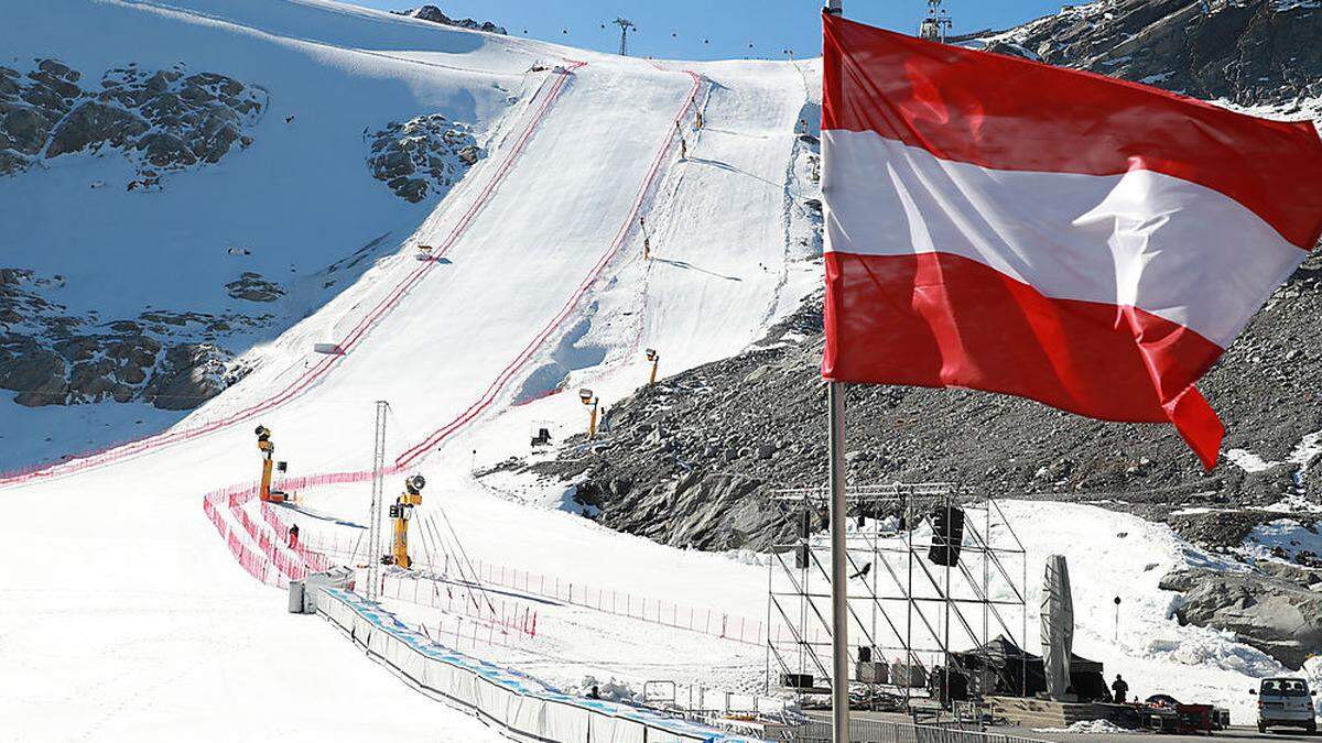 In Sölden soll schon am 17./18. Oktober um Weltcuppunkte gefahren werden - um den Tross besser abschirmen zu können