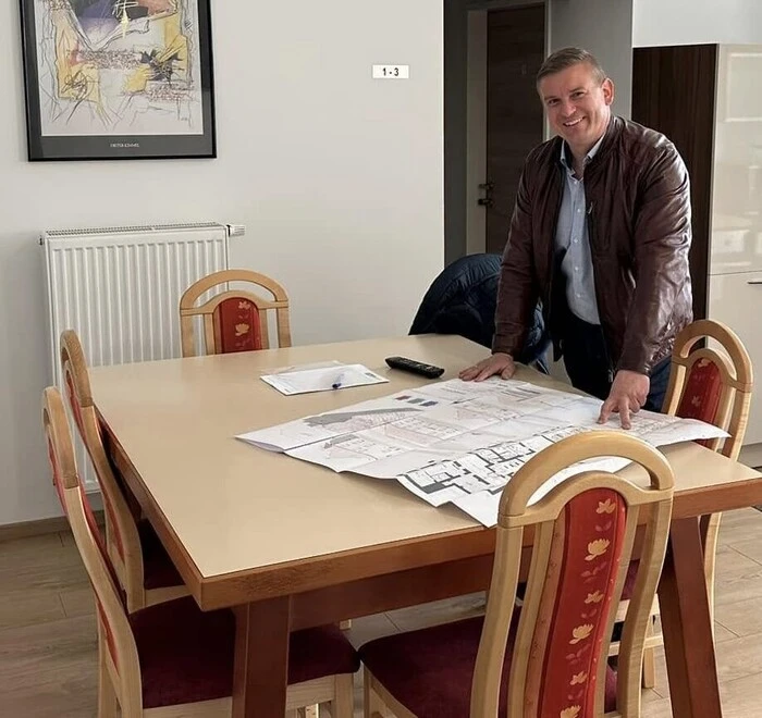 Unternehmer Martin Grünwald im „Haus Emma“