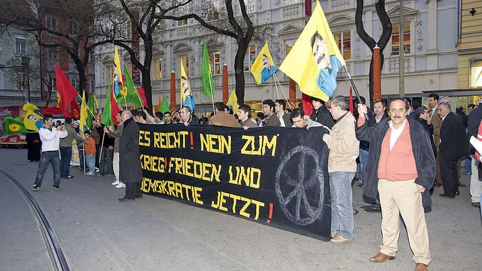 Wenn in Graz Türken auf die Straße gehen, dann sind es Kurden (Archivbild aus 2008)