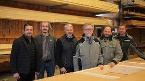 Mit Harald Ofner (Mitte) startete ein mehrköpfiges Team eine zukunftsträchtige Holzbauoffensive