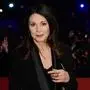 German actress Iris Berben poses on the red carpet prior to the opening ceremony of the 74th Berlinale, Europe's first major film festival of the year, in Berlin on February 15, 2024. (Photo by John MACDOUGALL / AFP)