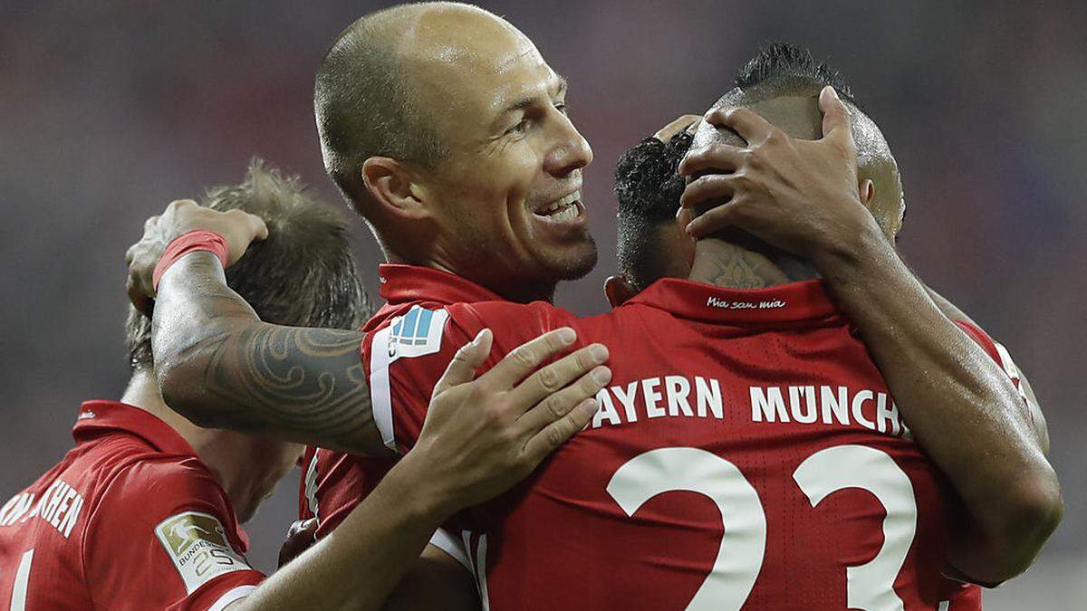 Arjen Robben und die Bayern wollen heute gegen Atletico den Fluch ablegen