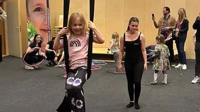 Vom Mitmachzirkus Minelly von Hannes Pagger waren die Kinder begeistert