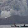 Über 45.000 Menschen haben sich bereits vor dem Vulkan in Sicherheit gebracht