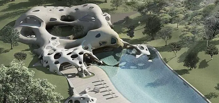 "Organic Villa" aus dem 3D-Druck