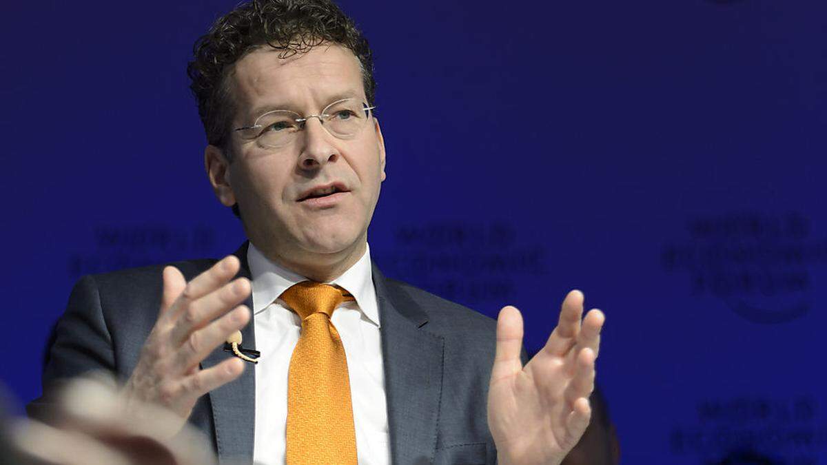 Eurogruppen-Chef Jeroen Dijsselbloem 