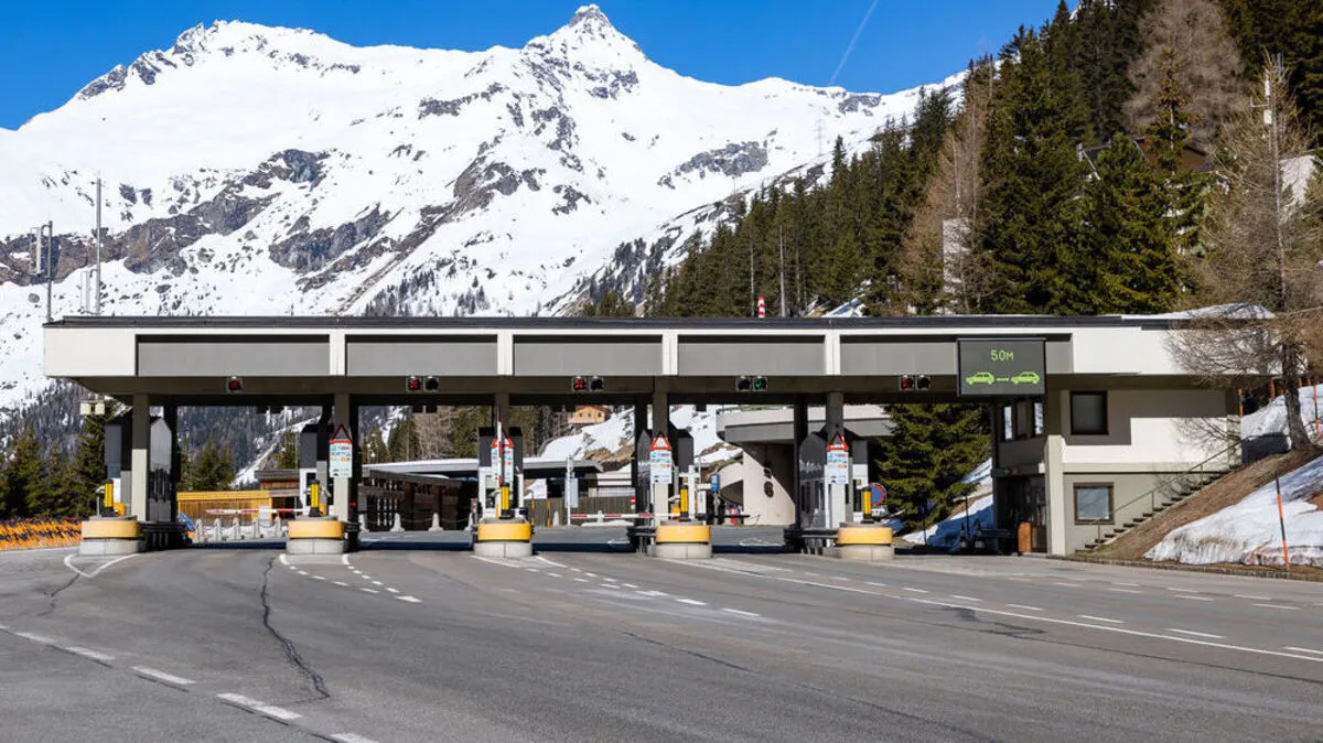 Auf der Felbertauernstraße ist der Verkehr beinahe zum Erliegen gekommen 