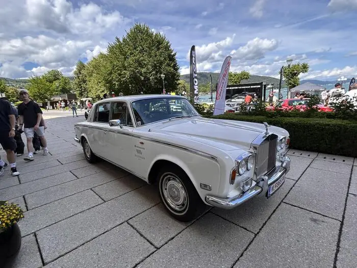 Der Rolls Royce aus dem Jahr 1975 wird gerne für Hochzeiten gemietet