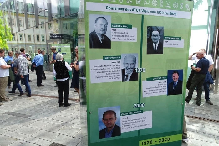 Viele Obmänner prägten die Vereinsgeschichte.