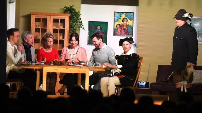 Die Komödie der Theatergruppe Grafenstein sorgte für schallendes Gelächter im Publikum.