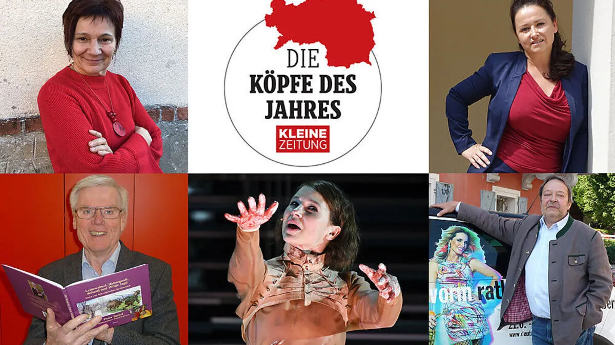 Die Nominierten in der Kategorie Kultur: Ida Hafner, Agnes Redl, Harald Harmel, Andrea Wenzl und Peter Stelzl