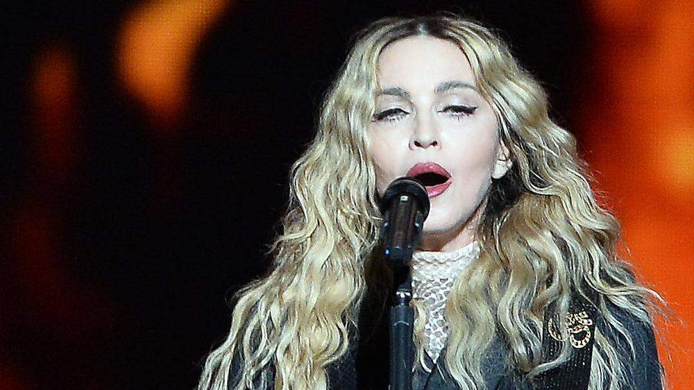 Madonna auf ihrer aktuellen Tournee
