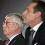 Thilo Sarrazin (damals SPD) bei der umstrittenen Podiumsdiskussion mit dem damaligen Vizekanzler Heinz-Christian Strache (damals FPÖ).