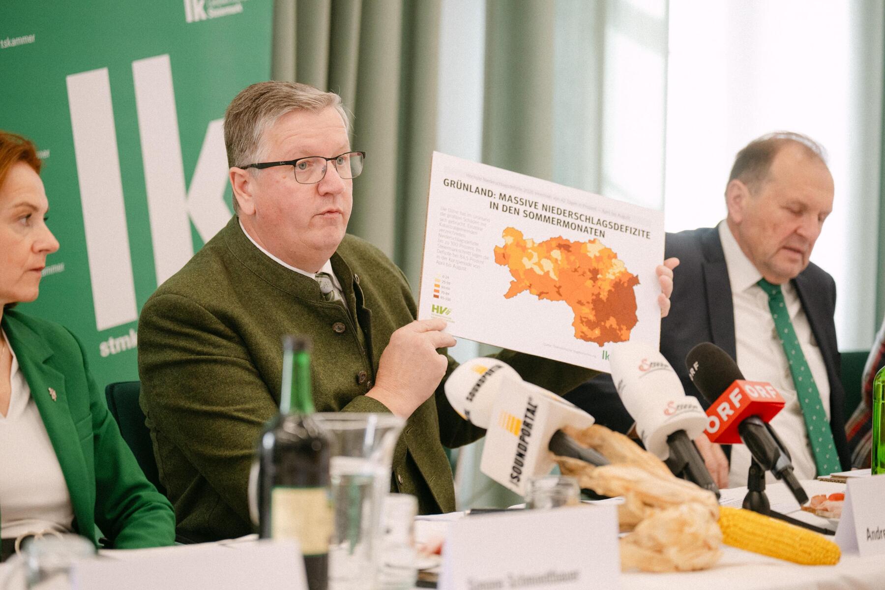 Agrarkrise in der Steiermark: Massive Einbußen durch Hitze und Trockenheit