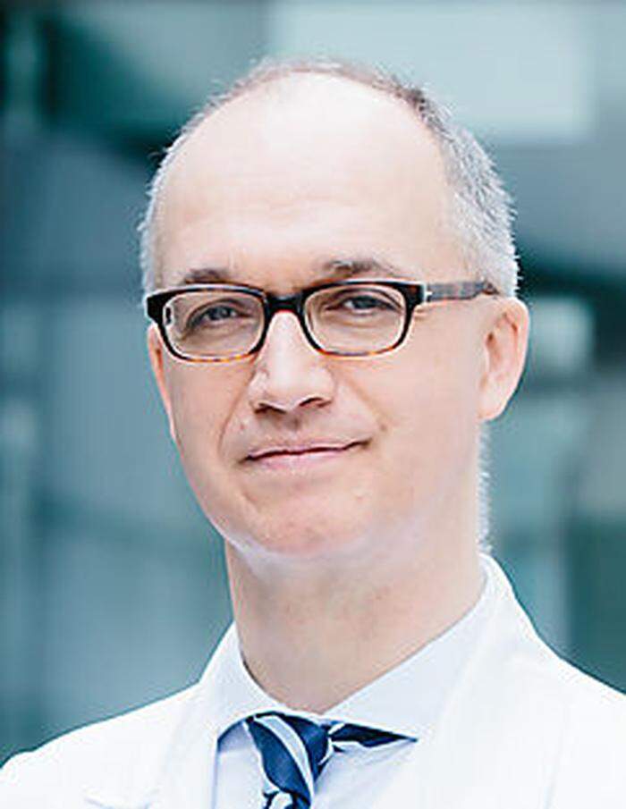 Dietmar Thurnher, Vorstand der HNO-Klinik am LKH-Uniklinikum Graz