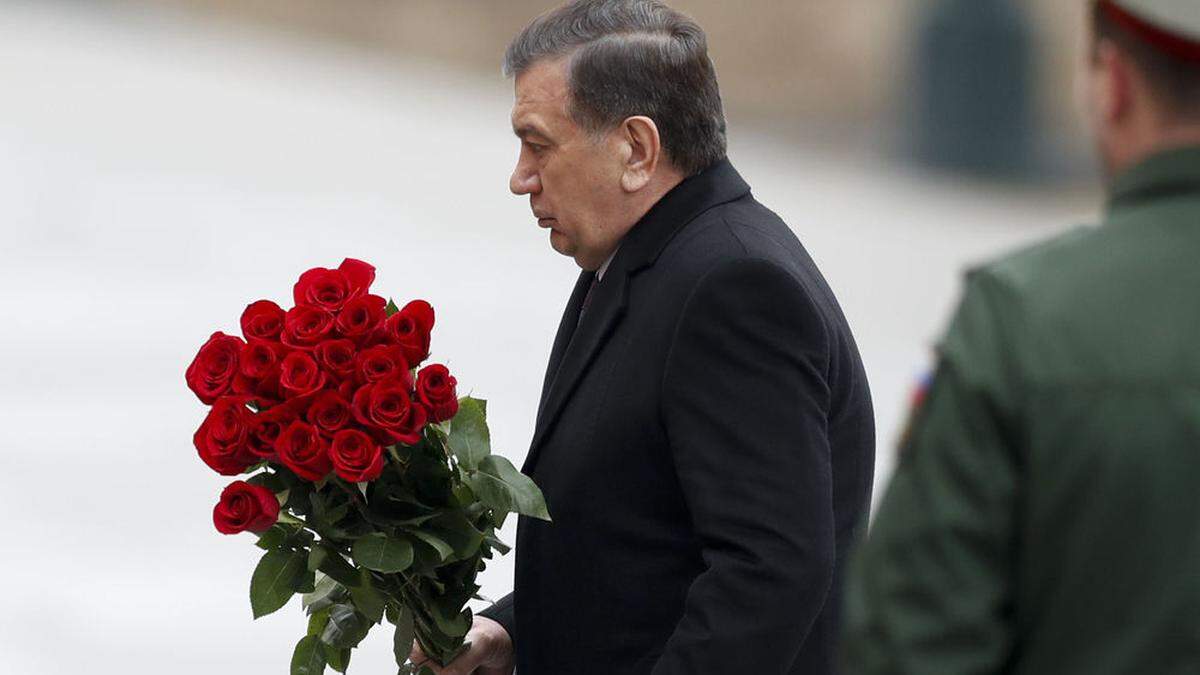 Präsident Shavkat Mirziyoyev