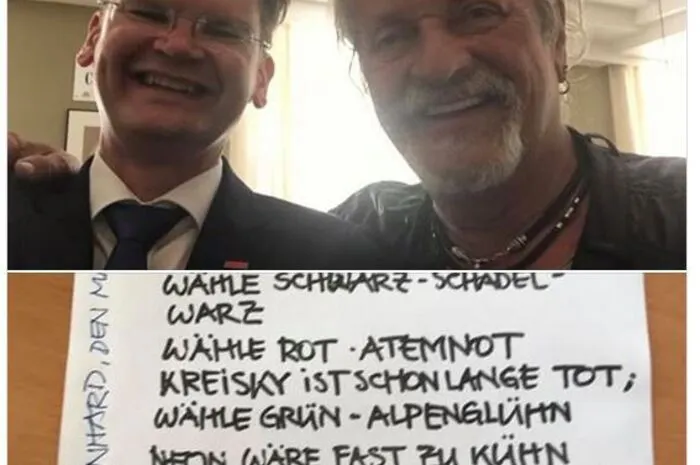 Die SPÖ Feldbach rund um Bernhard Koller verbreitete dieses Posting auf Facebook - samt Reim von Thomas Spitzer.