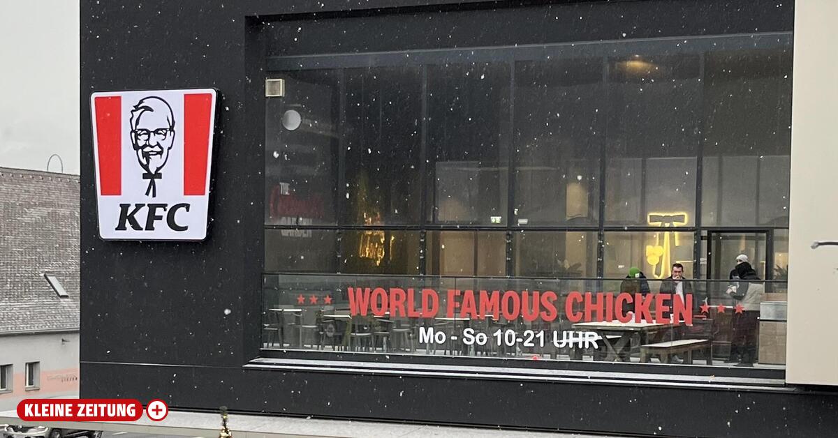 Im ELI: „Kentucky Fried Chicken“ öffnet seine Pforten in Liezen