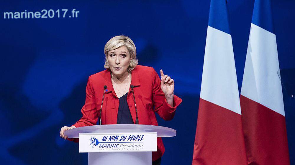 Rechtsaußen-Kandidatin Marine Le Pen 