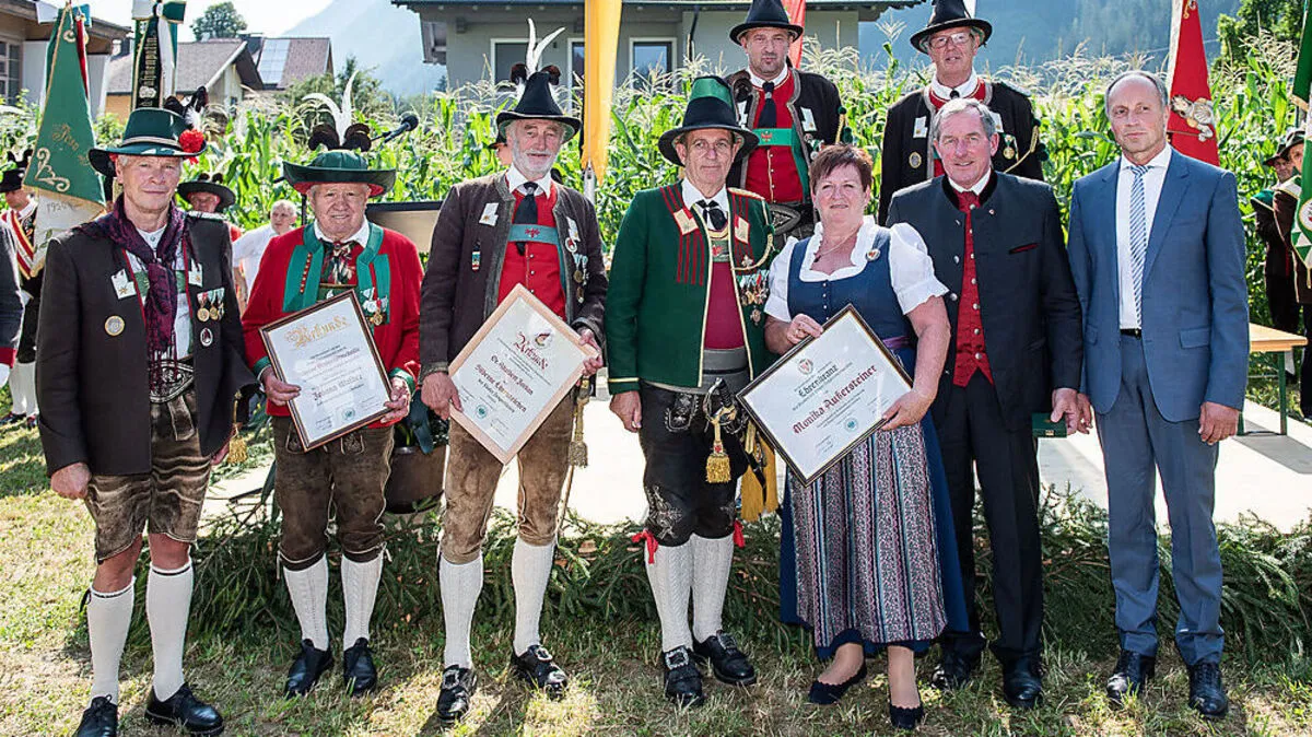 Riepler, Walder, Jordan, Tiefenthaler, Rossmann, Außensteiner, Kuenz, Obrist und Brunner