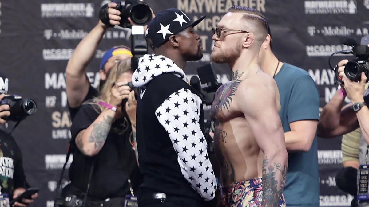 Lust auf das Spektakel: Floyd Mayweather Jr. und Conor McGregor