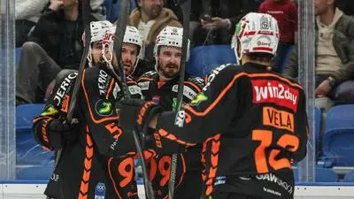 Die Graz99ers jubelten über den 5:1-Sieg