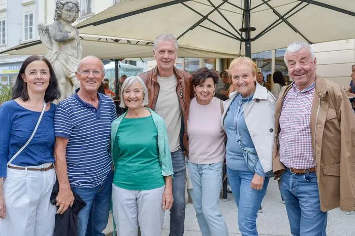 Konzert der Militärmusik Kärnten am Hohen Platz in Wolfsberg. 