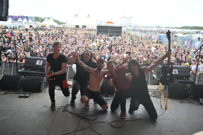 Die oststeirische Band "Le Craval" am Samstagnachmittag auf der "Red Bull Stage"