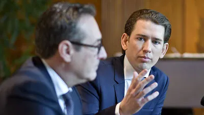 Strache und Kurz