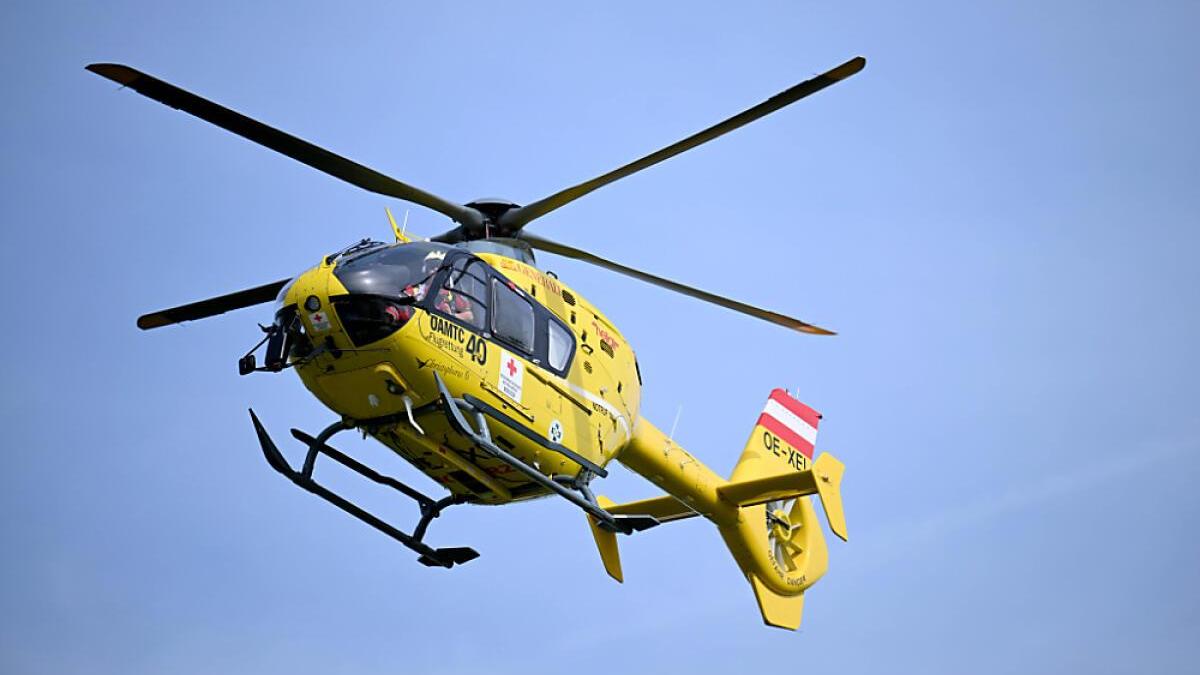 Der Verletzte wurde ins Klinikum Klagenfurt geflogen