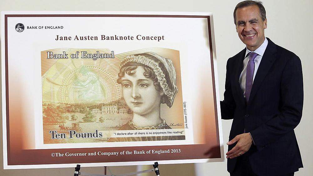 Im Herbst ziert Jane Austens Abbild neue 10-Pfundscheine. Diese Aufnahme stammt von 2013.  