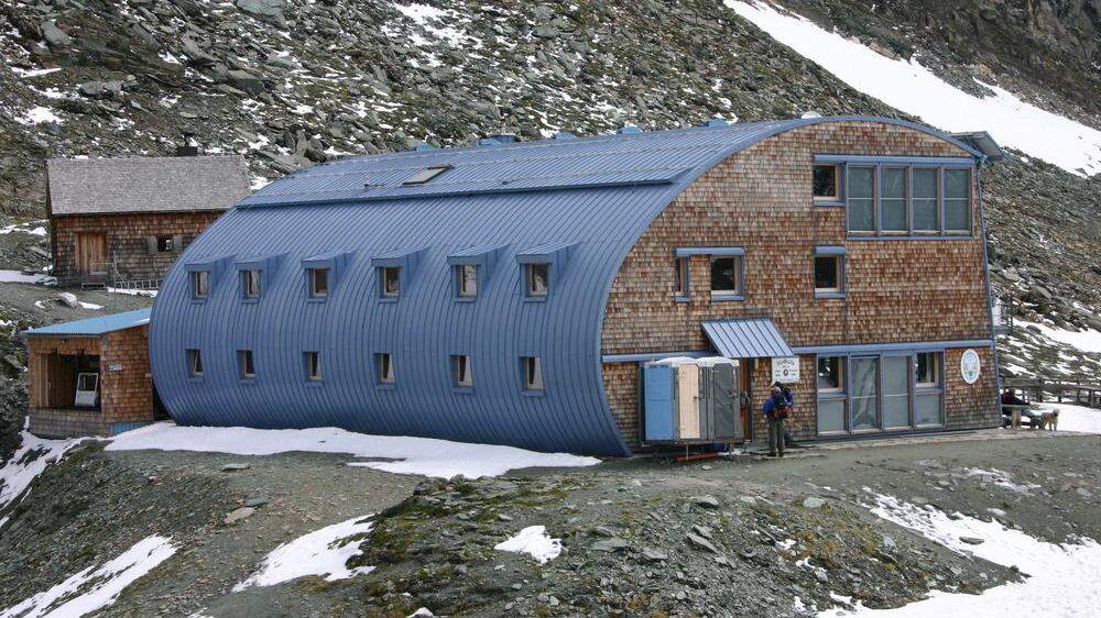 Die Stüdlhütte liegt auf 2801 Metern und ist im Besitz des deutschen Alpenvereins