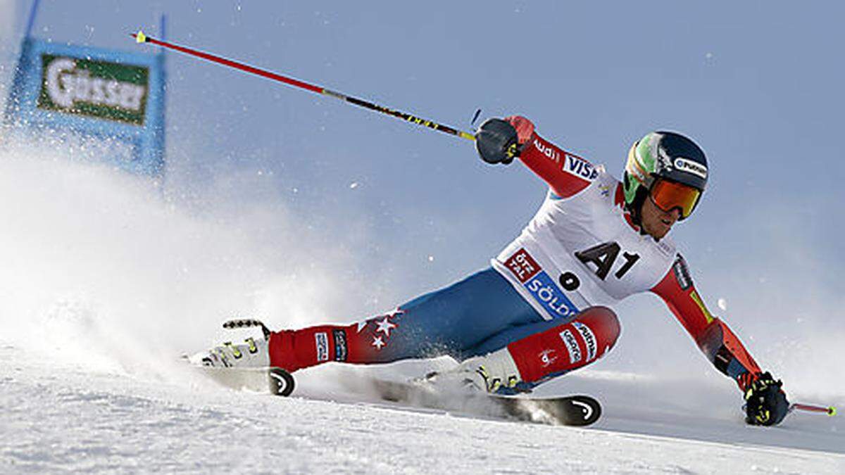 Ted Ligety führt nach dem ersten Durchgang