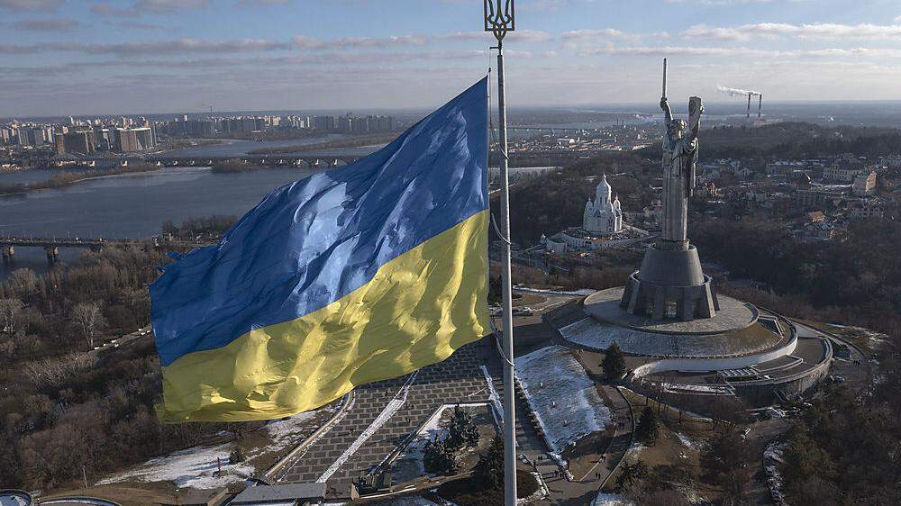 In Kiew, Hauptstadt der Ukraine, zeigen die Bewohner Gelassenheit. Noch geht alles seinen gewohnten Gang