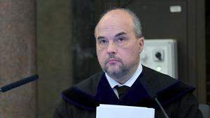 Richter Michael Radasztics im Rahmen des Prozesses gegen Ex-Bundeskanzler Kurz 