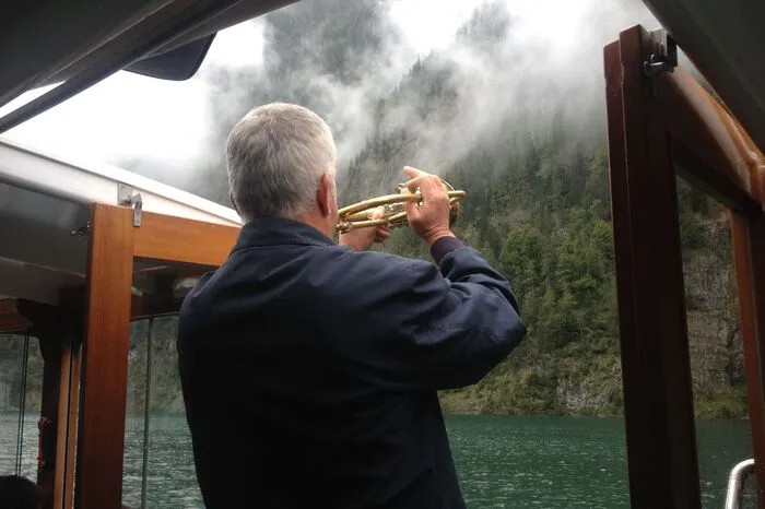 Das berühmte Echo am Königssee