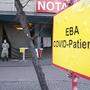 Bundesheer-Kontrolle bei Spitals-Eingang in Graz