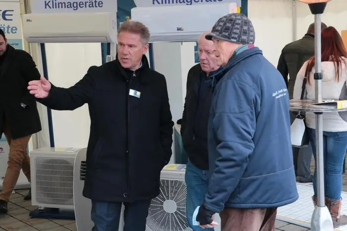 Bei der Krobath-Hausmesse gab es Informationen rund um Bad, Heizung und Service. Erneuerbare Energien standen unter anderem im Fokus.
