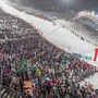 Die Zuschauermassen in Schladming - nicht nur sie sind ein wirtschaftlicher Faktor, generiert durch den Sport 