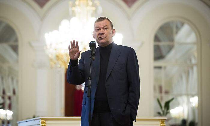 Bolschoi-Diektor Wladimir Urin: "Stück war nicht aufführungsreif."