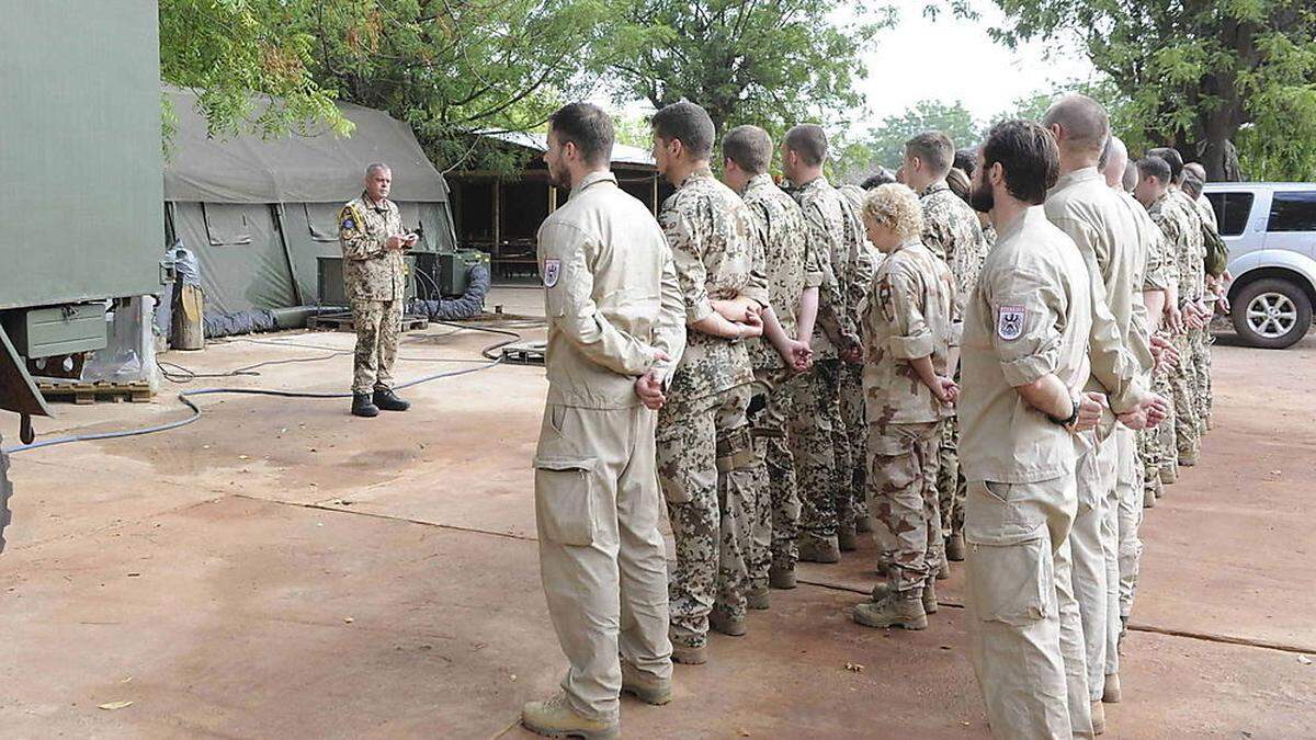 Österreichische Soldaten in Mali