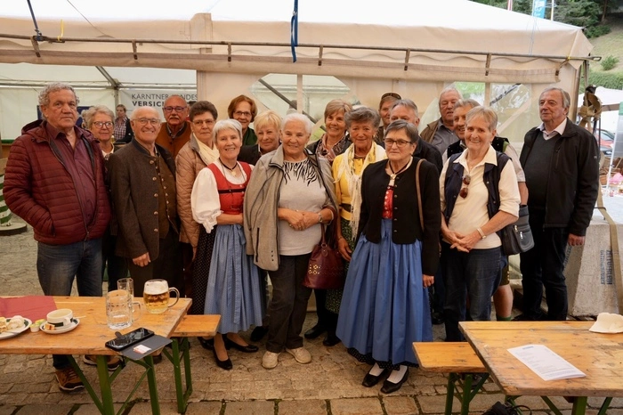 Ein Fixpunkt beim Glocknerlammfest: das Jahrgangstreffen von in alle Welt verstreuten Heiligenblutern. Diesmal trafen sich die Jahrgänge 1946 und 1947.