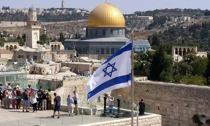 BILD zu OTS - Im Bild das Herz des juedischen Staaates, der Tempelberg in Jerusalem. Israel wird 70 Jahre alt - eine Erfolgsgeschichte, trotz aller Widrigkeiten.