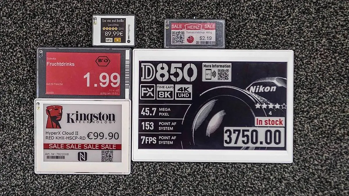 Gefragt: Smarte Preisschilder von SES-imagotag