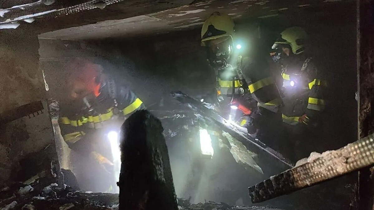 Das Feuer wurden von den Feuerwehren Weiz und Landscha gelöscht